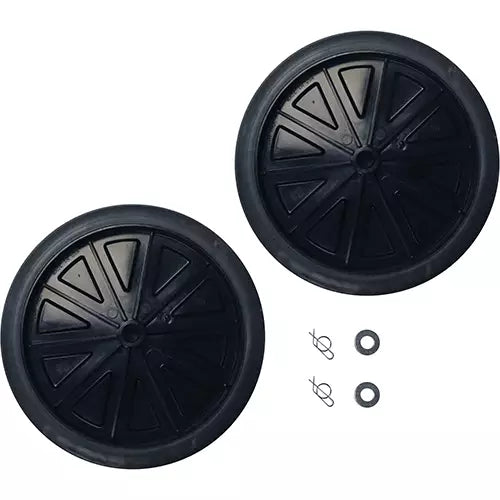 Replacement Wheel Kit for Receptacle Dolly 12" - FG9W71L2BLA