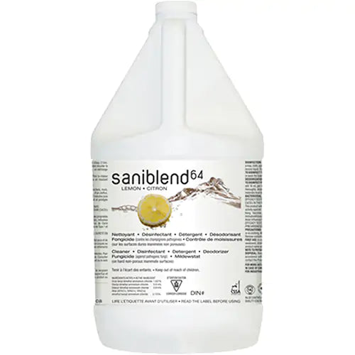 SaniBlend™ 64 Disinfectant Cleaner 4 L - S64LGW4