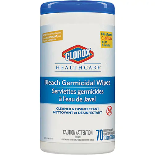Healthcare® Disinfecting Bleach Wipes - 01308