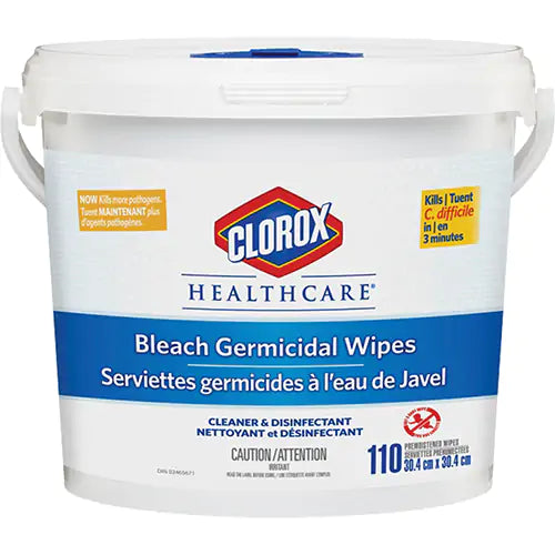 Healthcare® Disinfecting Bleach Wipes - 1309