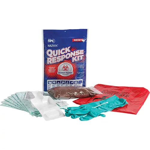 Hazwik® Quick Response Spill Kit for Bodily Fluids - SKHAZ-QRK-BF5