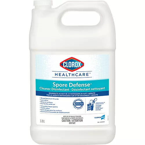Clorox Healthcare® Spore Defense™ Cleaner Disinfectant 3.78 L - 1742