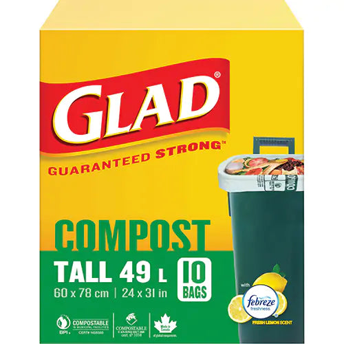49L Tall Compostable Bags - 78163FRM5