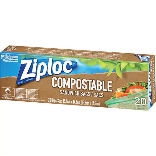 Ziploc® Compostable Sandwich Bags - 10067140001769