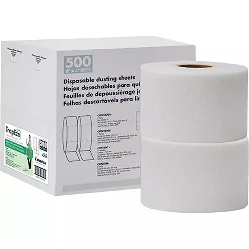 TrapEze® Double Roll Disposable Dusting Sheets 6" x 5" - 582505