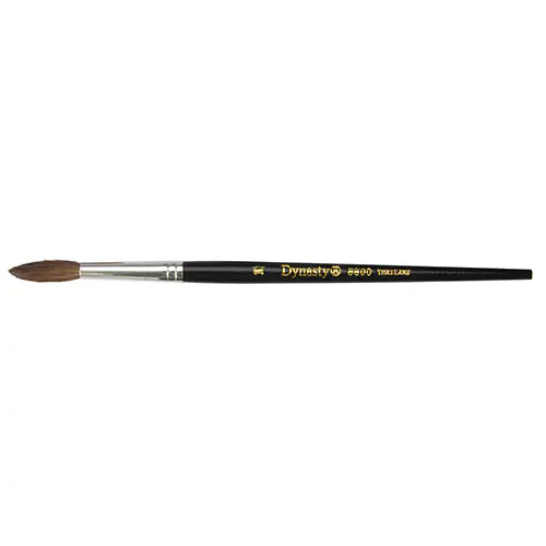 Black Pointed Bristle Artist Brush #10 - 109110