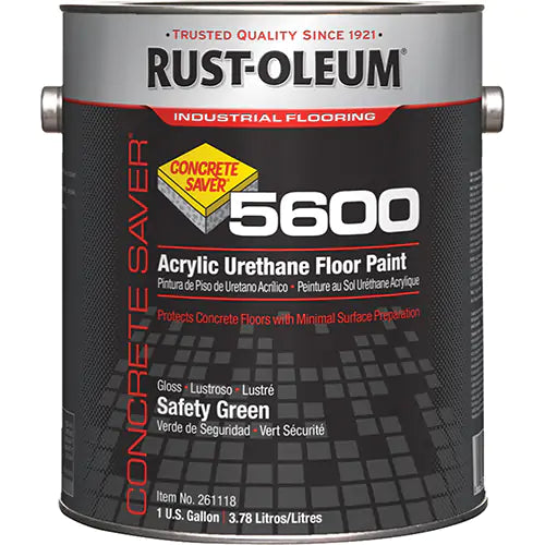 Concrete Saver 5600 System Acrylic Urethane Floor Paint 1 gal. - 261118