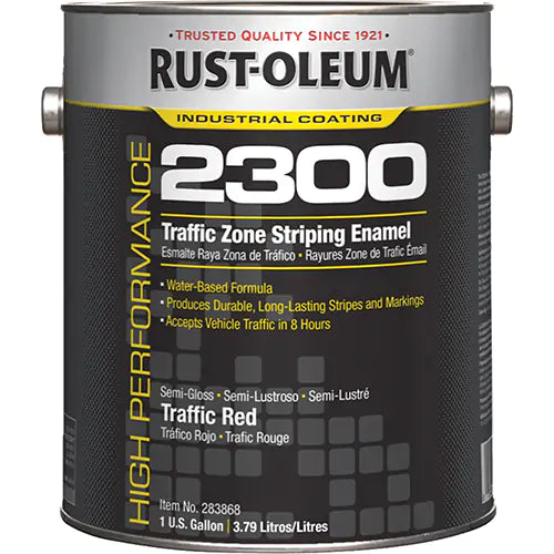 High-Performance 2300 System Traffic Zone Striping Paint 1 gal. - 283868