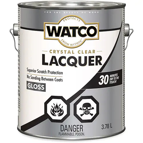 Watco® Lacquer Clear Wood Finish 3.78 L - Y63031