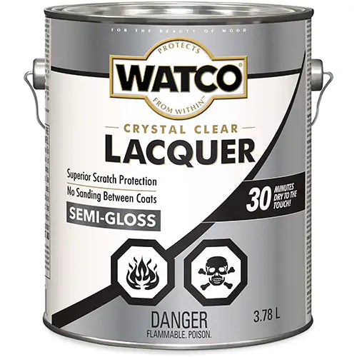 Watco® Lacquer Clear Wood Finish 3.78 L - Y63131