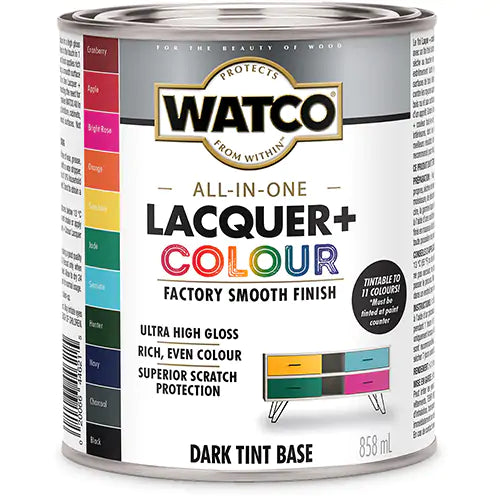 Watco® All In One Lacquer + Colour Dark Tint Base 946 ml - 349400
