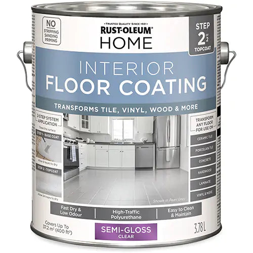 Home Interior Floor Coating System Top Coat 3.78 L - 355966