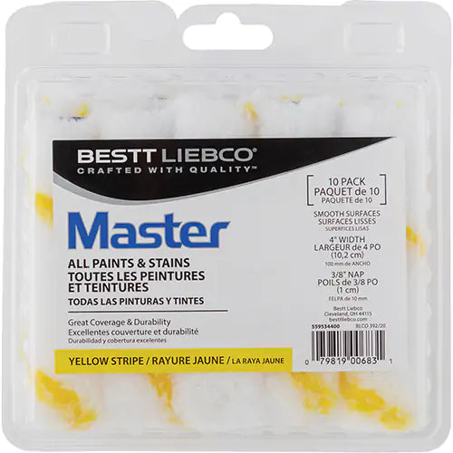 Master Yellow Stripe Mini Rollers - 559534400