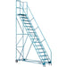 Rolling Step Ladder with Locking Step and Spring-Loaded Front Casters - MA626