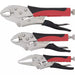 Cushion Grip Locking Plier Set - 020606