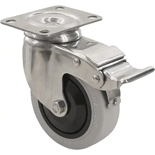2309 Caster with Double Locking Brake 5/16" (7.93 mm) - S2349-A27D-UG-DLB