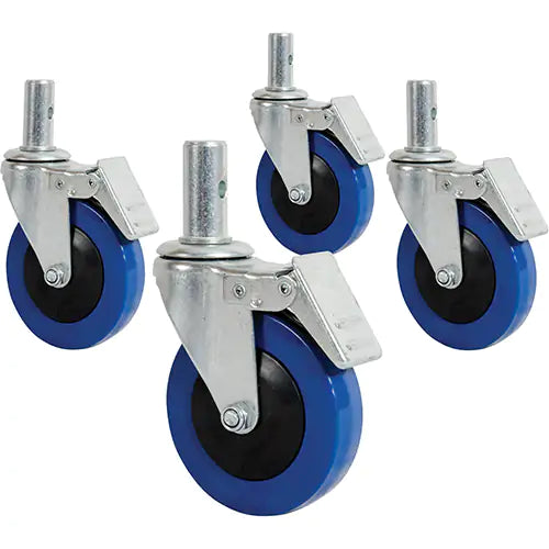 Mini 4" Casters with Locking Pin - I-C4CAS4