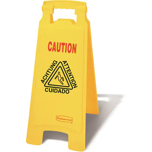 Wet Floor Safety Signs - FG611200YEL