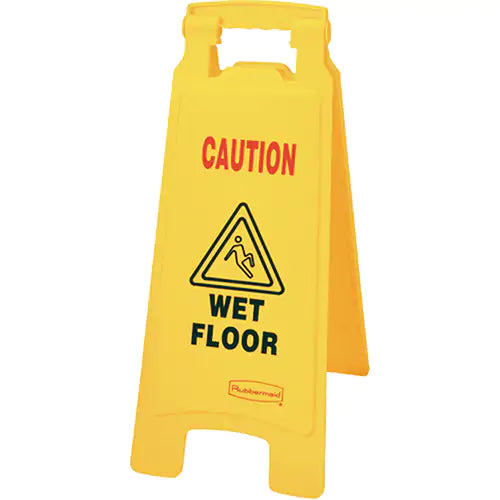 "Wet Floor" Safety Signs - FG611277YEL