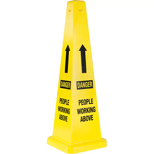 "People Working Above" Traffic Cones - 03-600-02