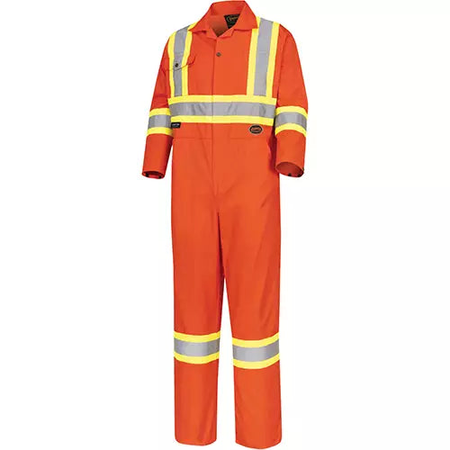 Tall High-Visibility Safety Coveralls 54 - V202051T-54