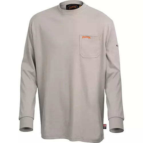 Flame-Resistant Long-Sleeved Cotton Shirt Large - V2580310-L