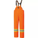 High Visibility Flame Resistant Waterproof Bib Pants Small - V3520250-S