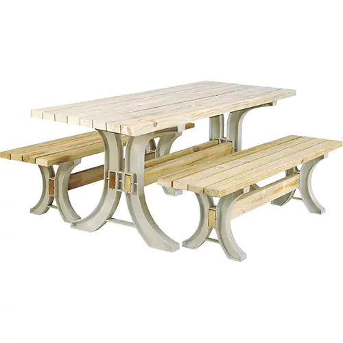 2x4 Basics® Picnic Table & Benches Kit - NJ439