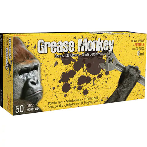 Grease Monkey® Disposable Gloves Medium - 5555PF-M
