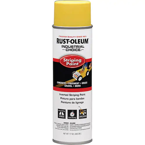 Industrial Choice® S1600 System Inverted Striping Spray Paint 20 oz. - 1648838V