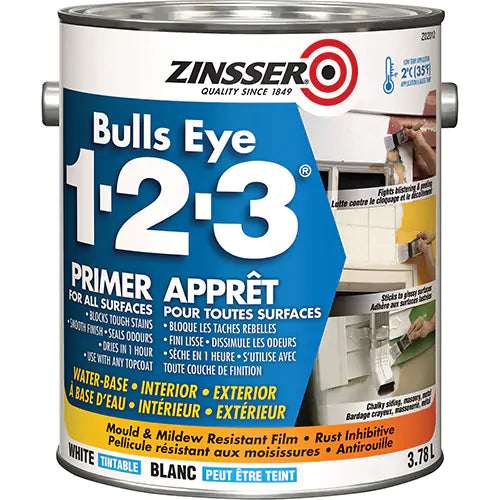 Bulls Eye 1-2-3® Water-Base Primer 3.78 L - Z02012