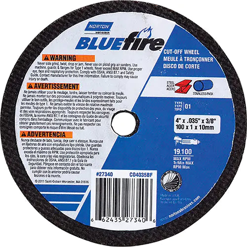 BlueFire® Cut-Off Wheels 3/8" - 66252843174
