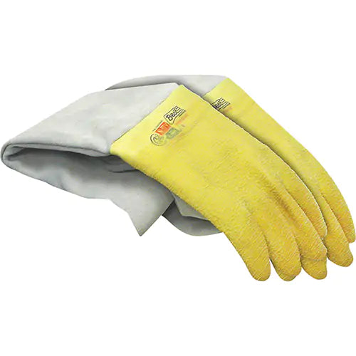 Accessories for Suction & Pressure Cabinets - Cabinet gloves – Leather Sleeves 30" x 8" 30" L x 8" dia. - 603205
