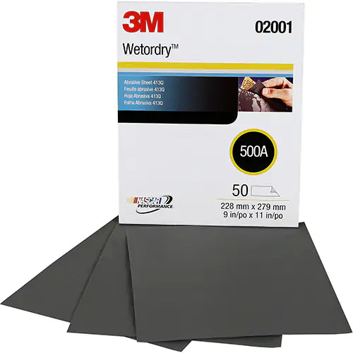 Wetordry™ Abrasive Sheet 411Q 9" x11" - 02001