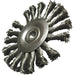 Circular Knotted Wire End Brushes 1/4" - E367