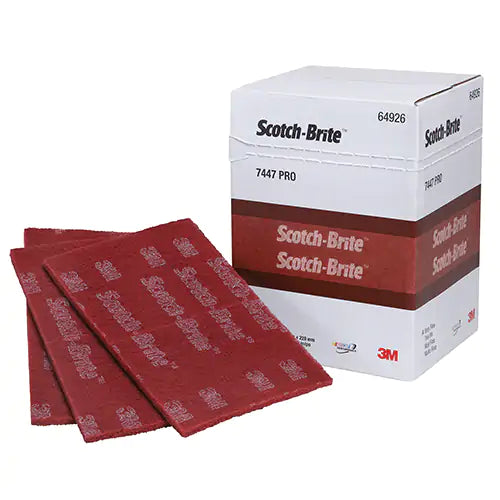 Scotch-Brite™ 7447 Hand Pads 9" x 6" - SB64926