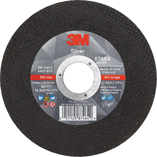 Silver Cut-Off Wheel 7/8" - AB87464