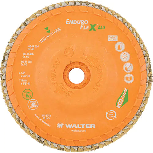 Enduro-Flex Alu™ Spin-On Flap Disc 5/8"-11 - 06U454