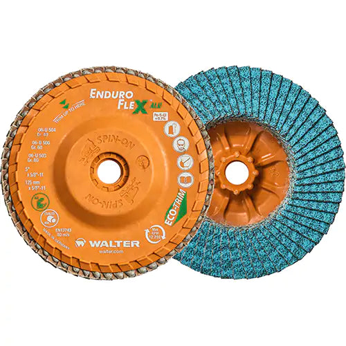 Enduro-Flex Alu™ Spin-On Flap Disc 5/8"-11 - 06U506