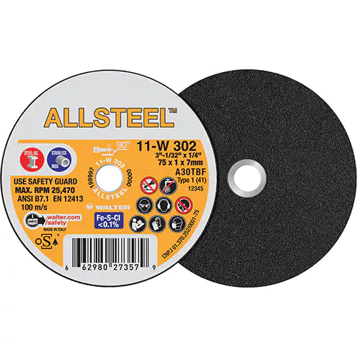 AllSteel™ Mini Cut-Off Wheel 1/4" - 11W302