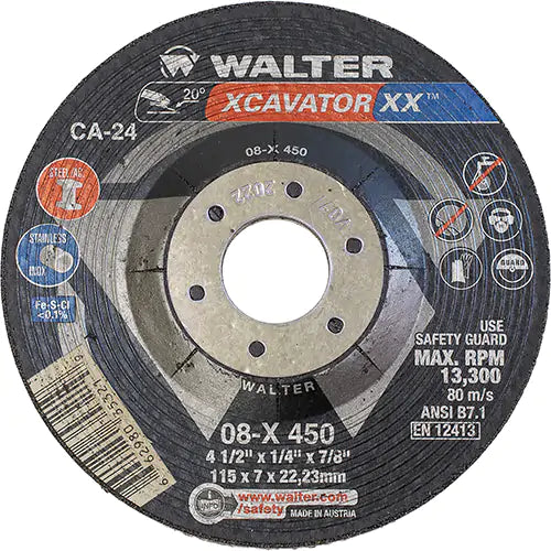 Xcavator XX™ Grinding Wheel 7/8" - 08X450