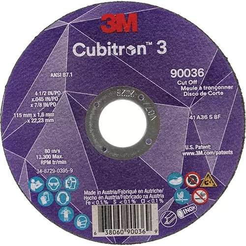Cubitron™ 3 Cut-Off Wheel 7/8" - 7100304006