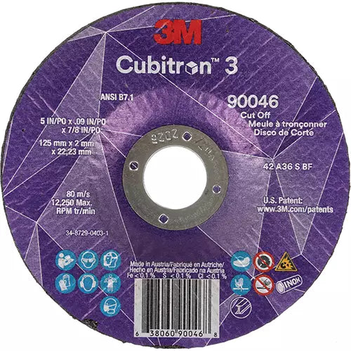 Cubitron™ 3 Cut-Off Wheel 22.23 mm - 7100304011
