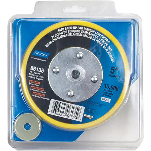 Back Up Pads For PSA & Hook And Loop Paper Discs - 63642506135