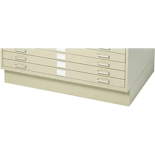 Closed Base for Steel Plan File Cabinet - 4997TSR
