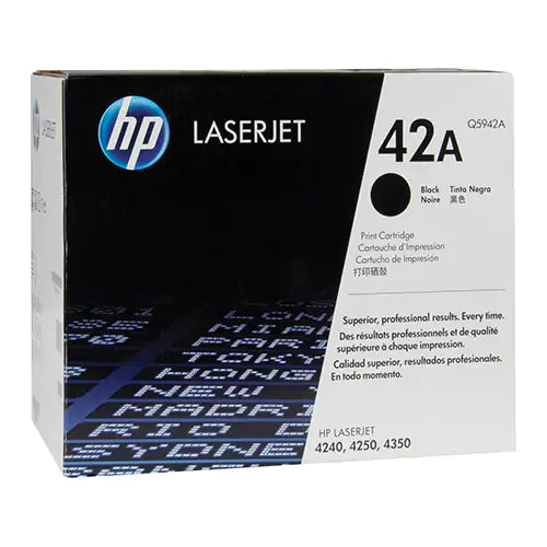 42A Laser Printer Toner Cartridge - HEWQ5942A