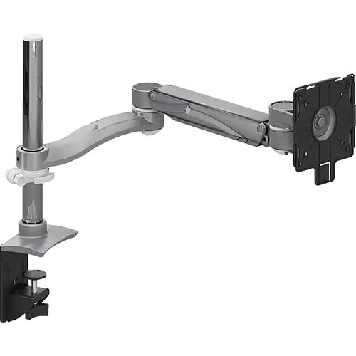 Single Screen Height Adjustable Monitor Arms 21" - MON1SDEH SIL
