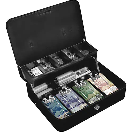 Tiered-Tray Deluxe Cash Box - CMCB-400