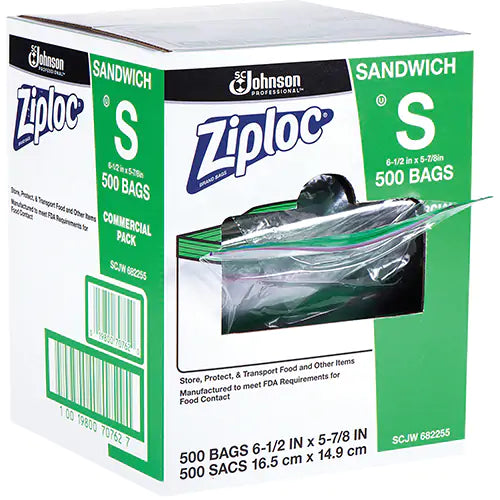 Ziploc® Sandwich Bags - 10019800707627
