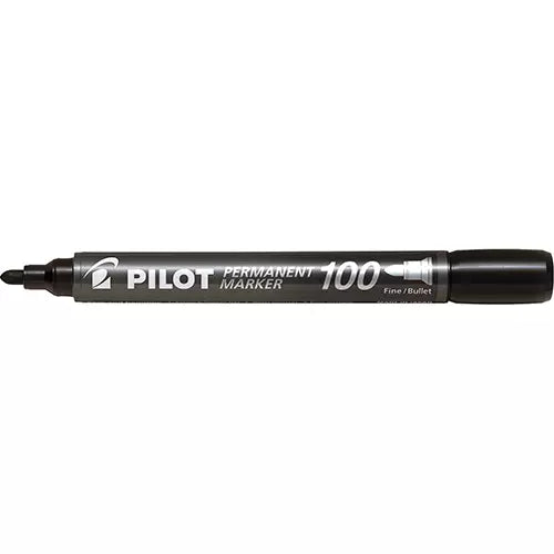 Pilot 100 Permanent Marker - SCA-100-BK